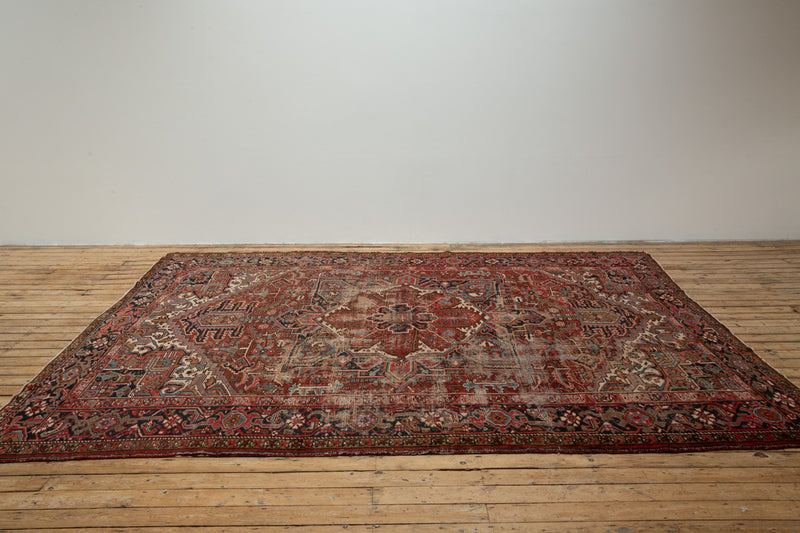 Antique Sami Rug - Persian Designs and Bold Colours, Size - 355 x 270 cm