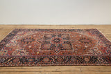 Heriz-style Willow Rug with Antique Look, Size - 340 x 237 cm