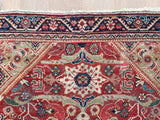 Vintage Lana Rug - Intricate and Decorative Design - Border View