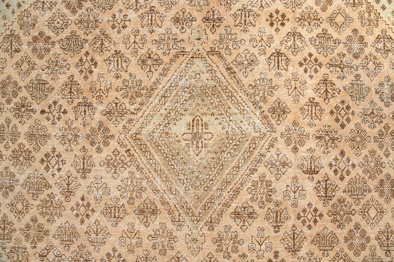 Lovely Soft Palette Bridget Rug - Faded, Diamond Shapes - Medilion View