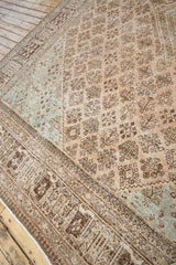 Faded Bridget Rug with Diamond-Shaped Motif - Left Top Corner View