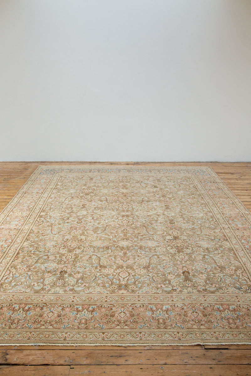 Pearl Kerman rug in a stunning soft and muted palette - Front View