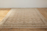 Gigi Antique Rug in Earthy Tones and Subtle Pastel Colors - Front View