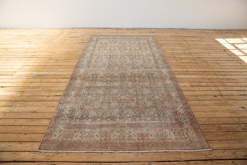 Antique Sylvia Rug in Earthy Tones - Front view