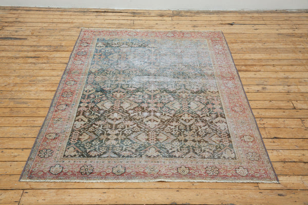 Vivien - Antique Washed Mahal Rug - Front view