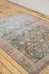 Vivien Antique Washed Mahal Rug - Top view
