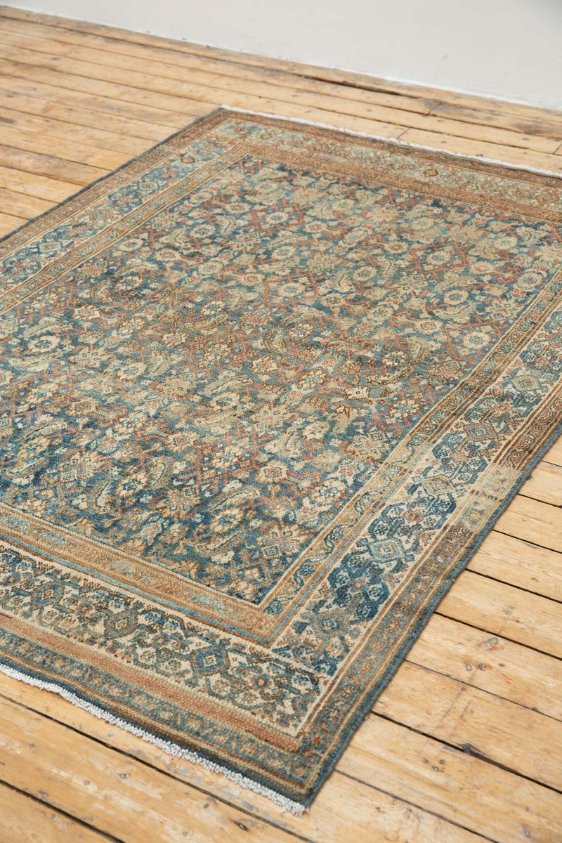 Verity Senneh Rug - Antique Washed with Lovely Blue Tones