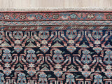 Luxurious Persian Demi Rug with Intricate Detailing - Main Border