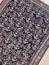 North West Iranian Demi Rug with Ornate Patterns - Medilion View