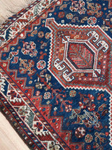 Handcrafted Tribal Jiro Rug with Soft Natural Dyes - Field View