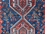 Jiro - Antique Qashqai Tribal Rug with Beautiful Nature-inspired Design